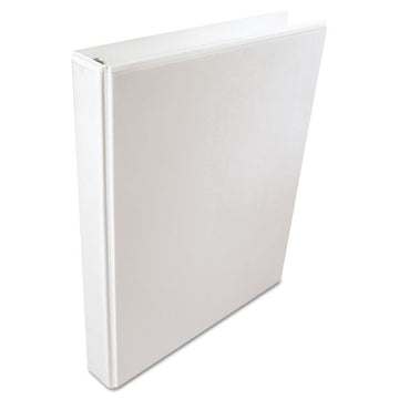 Wilson Jones® A4 International Round Ring View Binder, 4 Rings, 1" Capacity, 11.63 X 8.13, White freeshipping - TVN Wholesale